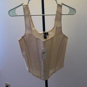 Corset Top - Cream